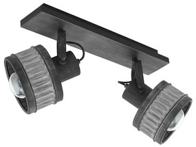 Eglo 43445 - Spotlámpa TURROCK 2xE27/28W/230V