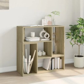 2 db sonoma tölgy színű szerelt fa TV-szekrény 75 x 30 x 50 cm