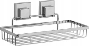 SmartLoc négyszögletes polc tapadókorongokkal, fúrás nélkül