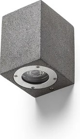 RENDL KANE I fali lámpa beton/dekor sötét gránit 230V LED GU10 5W IP65