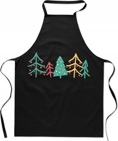 Konyhai kötény Karácsonyfa Ajándék Divatos nyomtatás