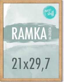 Képkeret 21x30 A4 Képkeret 21x29,7 Mdf Barna