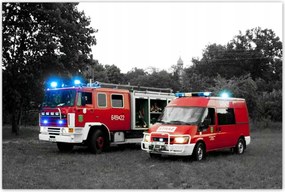 Poszterek 90x60 Tűzoltóság