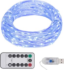vidaXL kék fényű LED-szalag 150 LED-el 15 m