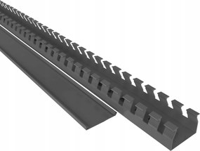 Fésűs vályú 60x40 fedővel 1m 4/6/