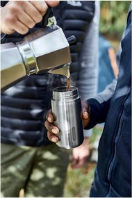 Ezüstszínű rozsdamentes acél termobögre 340 ml – Black + Blum