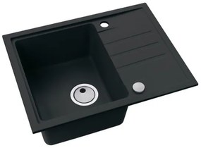 ALVEUS 1149080 - Mosogató INTERMEZZO 62x48 cm gránit/fekete