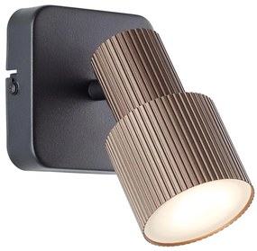 Brilliant - LED Fali spotlámpa CADIZ 1xGU10/5W/230V bronz