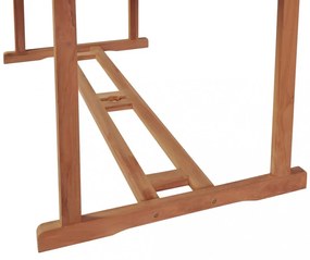 tömör tíkfa kerti asztal 180 x 90 x 75 cm