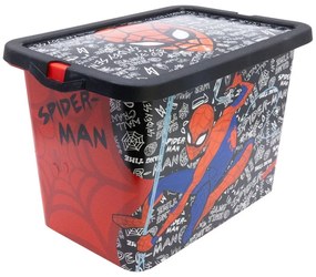 Pókember Urban Web műanyag tároló doboz 7 L