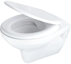 Deante CMOD6SPW - Fali WC SoftClose ülőkével BORO kerámia/fehér