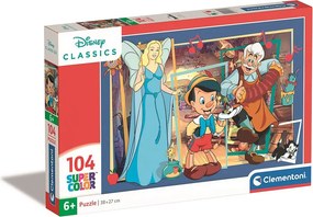 Disney Classics Pinocchio 104 db-os puzzle Clementoni