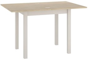 Kihúzható étkezőasztal FLIP 80(160)X80 cm, Cremona tölgy Torro/kasmír