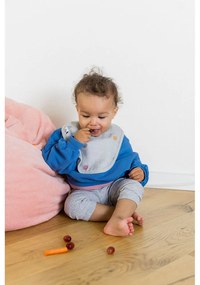 Dots szürke muszlin előke - Kindsgut