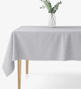 Goldea ünnepi szögletes teflon terítő - szürke nagy ornamentekkel ékesített 80 x 80 cm