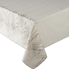 Abrosz dekoratív INES11 145x240 Eurofirany krém bézs pálmalevél
