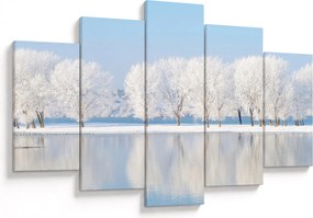 Egy kép egy téli tájról (150x105 cm)
