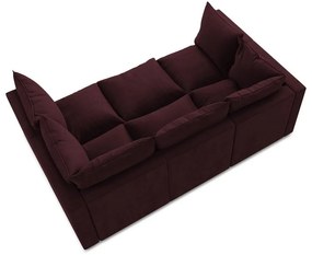 Borvörös kanapé 255 cm Manao – Makamii