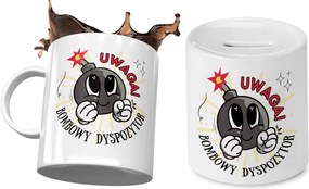 Diszpécser szett Bögre Ajándék persely fényképes nyomtatással