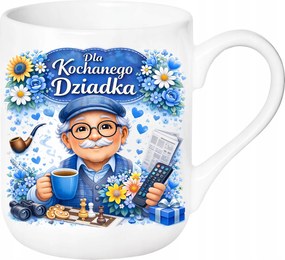 Mesterséges Elegáns Bögre Nagypapa Napjára Ajándék Nyugdíjasnak Ajándék+doboz