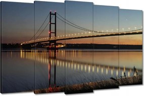 Képek 150x95 Megvilágított függőhíd éjszaka