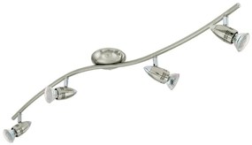 Eglo 78025 - LED Spotlámpa MAGNUM 4xGU10/3W/230V 3000K matt króm