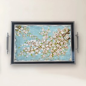 Üveg tálca, 38×24 cm – TPG9922