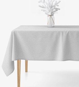 Goldea karácsonyi exkluzív szögletes terítő - ezüst csillogású 100 x 100 cm