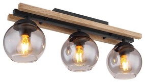 Globo 15569-3DW - Felületre szerelhető csillár CONNI 3xE27/25W/230V