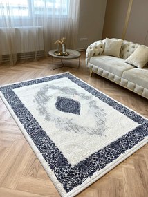 Elinor kék klasszikus szőnyeg 60x220 cm