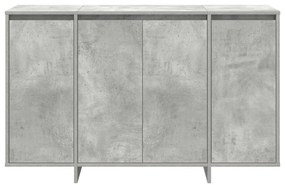 Beton Szürke Oldalasztal Beton szürke Szerelt fa 120 x 41 x 75 cm