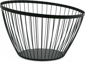 Patera Fém Fekete Gyümölcskosár 28cm Loft