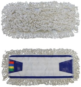 Felmosó füles Normál, 40 cm - pamut, fehér