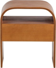 Natúr színű éjjeliszekrény Momo – WOOOD