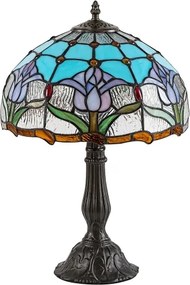 Brilagi - Tiffany vitrázs asztali lámpa LORAS 1xE27/40W/230V