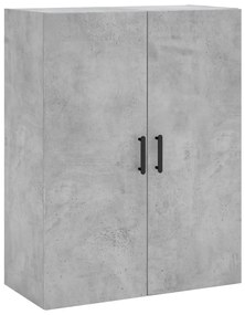 betonszürke fali szekrény 69,5x34x90 cm