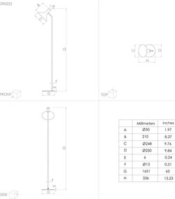 Eglo 390222 - Állólámpa MORESCANA 1xE27/28W/230V fekete