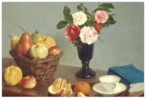 Kép - Henri Fantin-Latour, Still  Life, reprodukciók (90x60 cm)