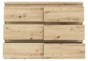 MAO fiókos komód, artisan tölgy
