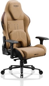 Barna szövet gamer szék, Normal Size: Diablo X.One Prime Camel Brown