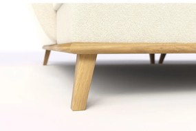 Krémszínű kinyitható sarokkanapé (bal oldali) Balitco – Ropez