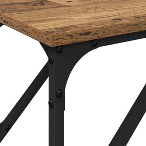 Konzolasztal Régi Fa 200x29x75 cm MDF