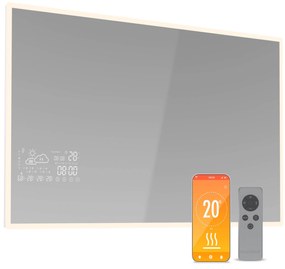 Blumfeldt Infravörös hősugárzó| Smart Mirror, Infravörös sugárzás, 500 W, IP44