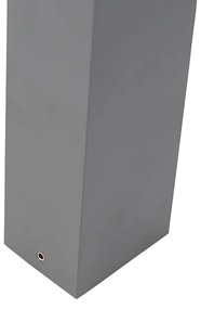 Modern, antracit kültéri állólámpa LED-del - Uma