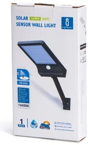 Aigostar - LED Napelemes utcai lámpa érzékelővel LED/2,3W/5,5V IP65