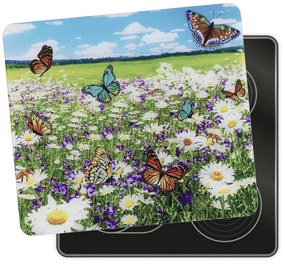 Edzett üveg falvédő tűzhelyhez 50x56 cm – Maximex