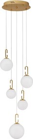 NOVALUCE 9695222 HOOK Többágú Függesztett Lámpa LED IP20