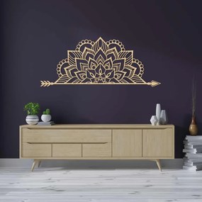 Fából készült mandala a falon - ARONGE