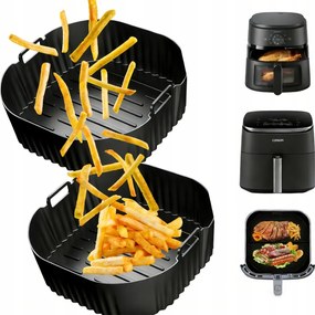 Szilikon utántöltő Air Fryer olajsütőhöz Zsírmentes sütőforma