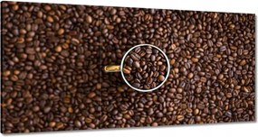 Festmények 120x60 Kávébabok